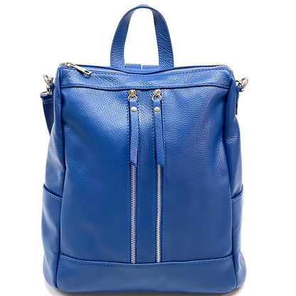 Olivia Italian Leather Backpack - Made In Italy