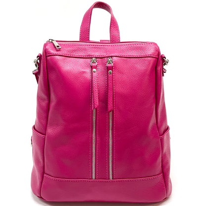 Olivia Italian Leather Backpack - Made In Italy