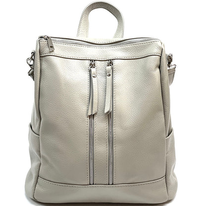 Olivia Italian Leather Backpack - Made In Italy