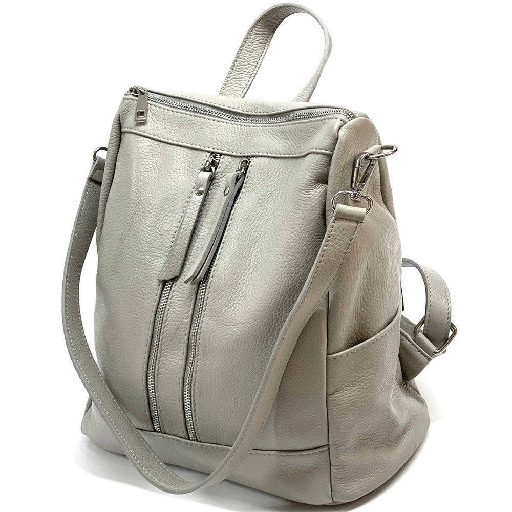 Olivia Italian Leather Backpack - Made In Italy