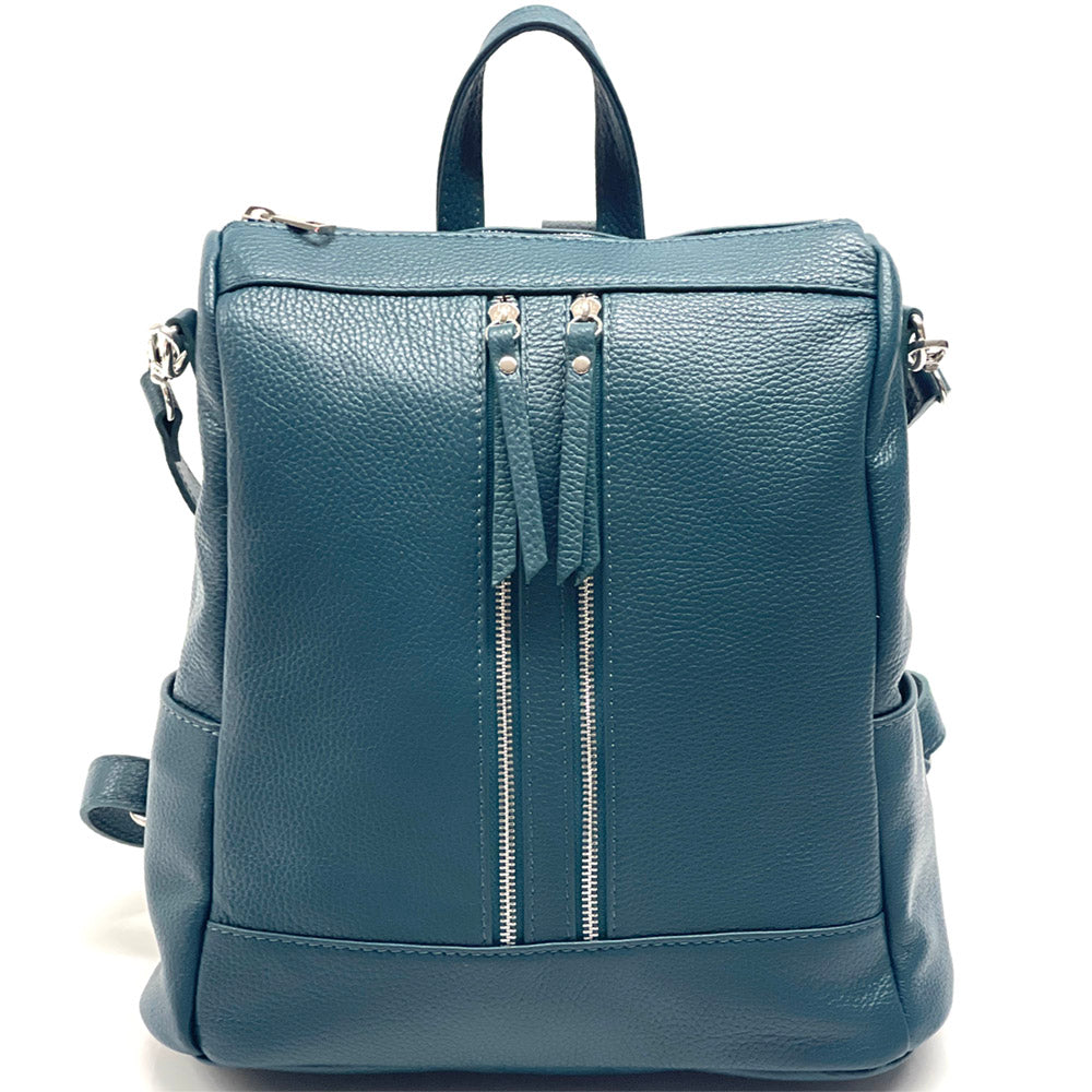 Olivia Italian Leather Backpack - Made In Italy