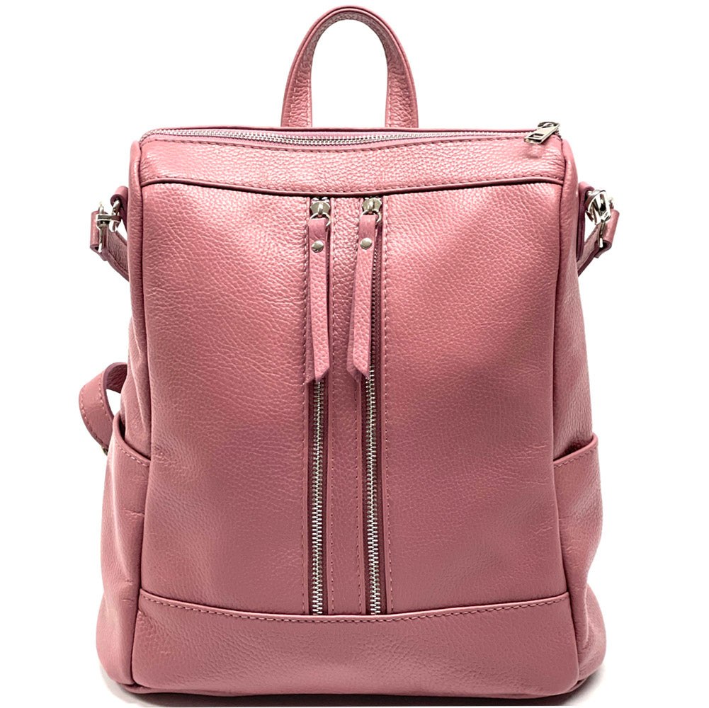 Olivia Italian Leather Backpack - Made In Italy