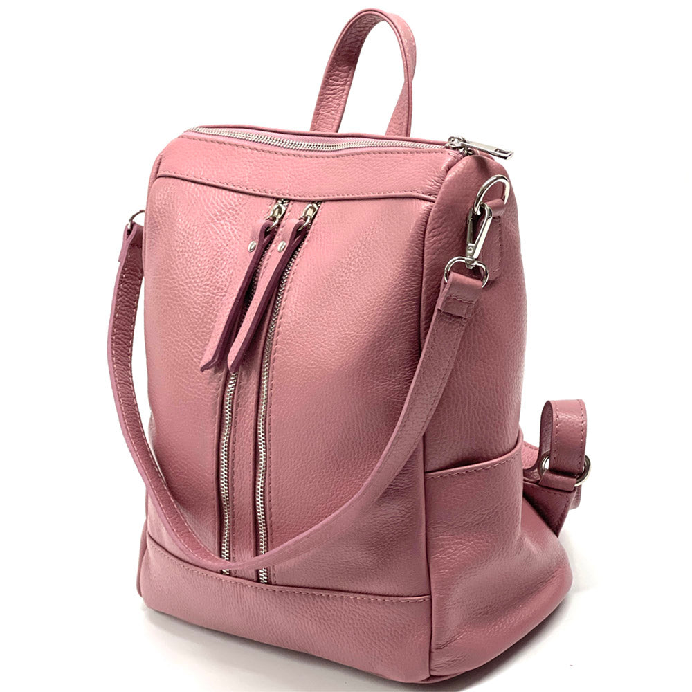 Olivia Italian Leather Backpack - Made In Italy