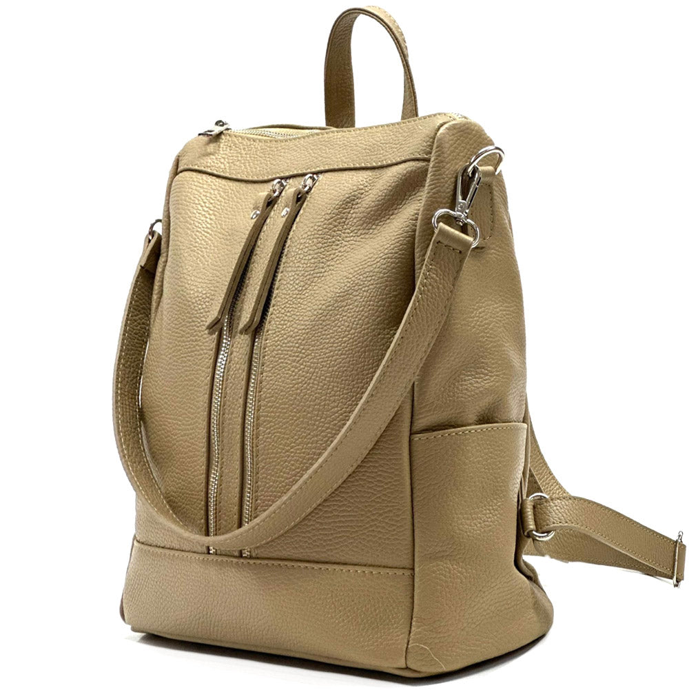 Olivia Italian Leather Backpack - Made In Italy