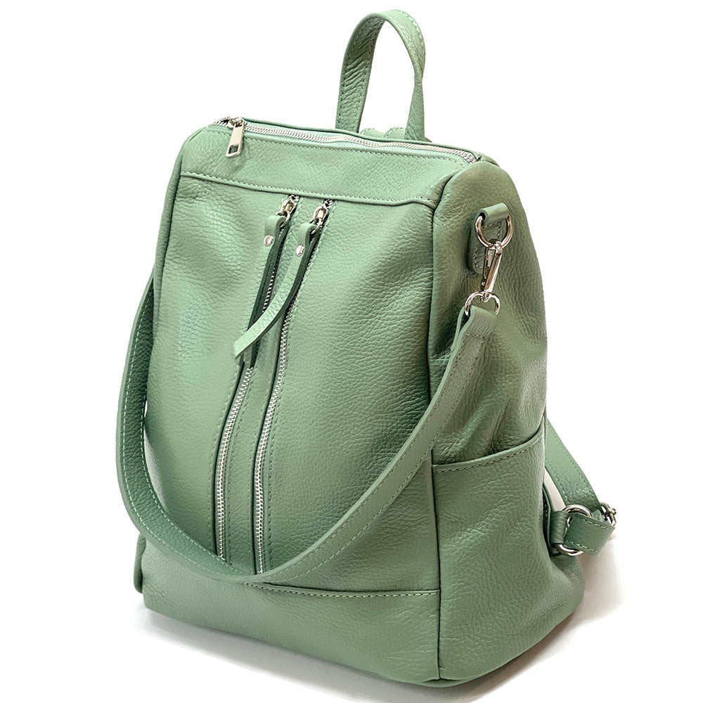Olivia Italian Leather Backpack - Made In Italy