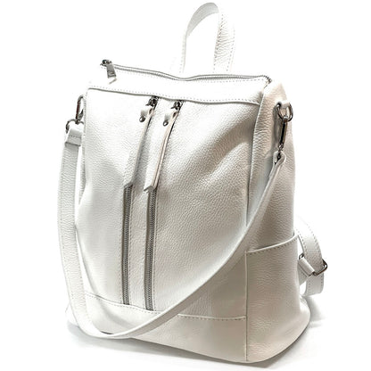 Olivia Italian Leather Backpack - Made In Italy