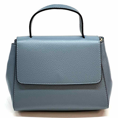 Gaia Leather Handbag - Made In Italy