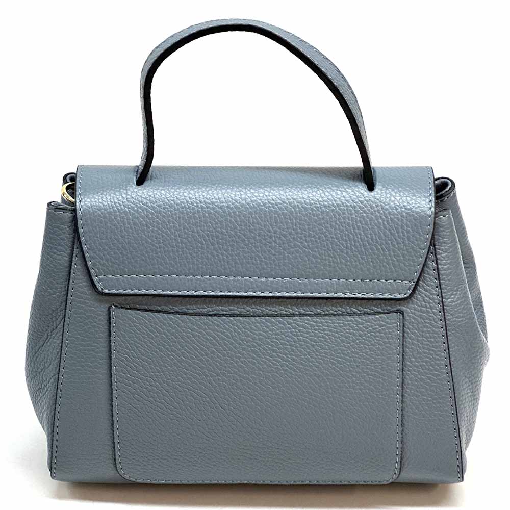 Gaia Leather Handbag - Made In Italy