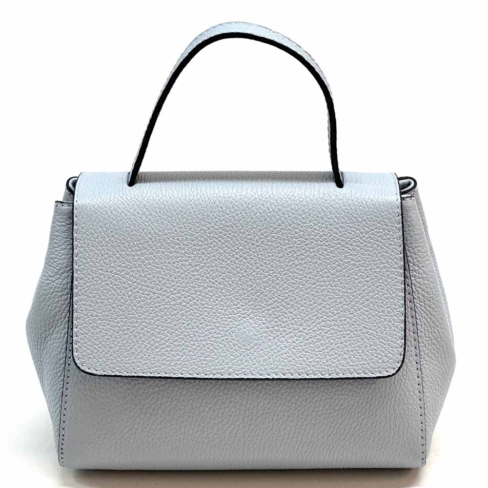 Gaia Leather Handbag - Made In Italy