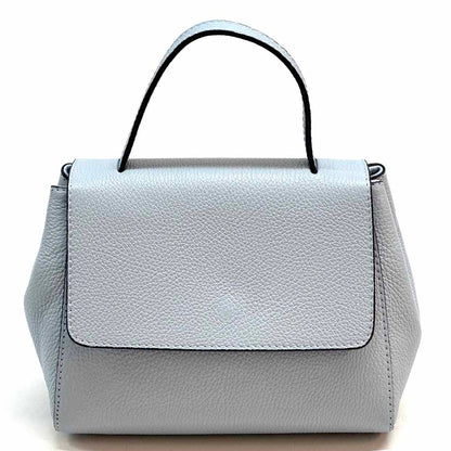 Gaia Leather Handbag - Made In Italy