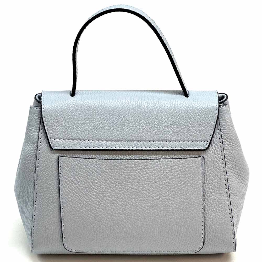 Gaia Leather Handbag - Made In Italy