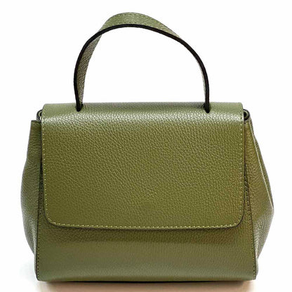 Gaia Leather Handbag - Made In Italy