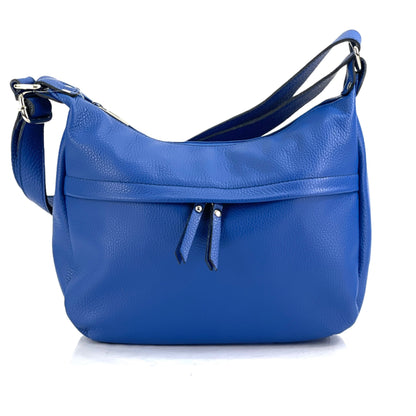 Delizia Leather Shoulder Bag - Made In Italy