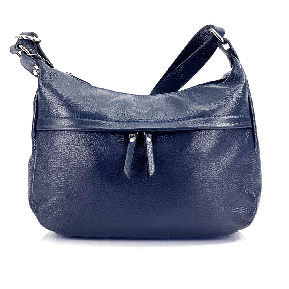 Delizia Leather Shoulder Bag - Made In Italy