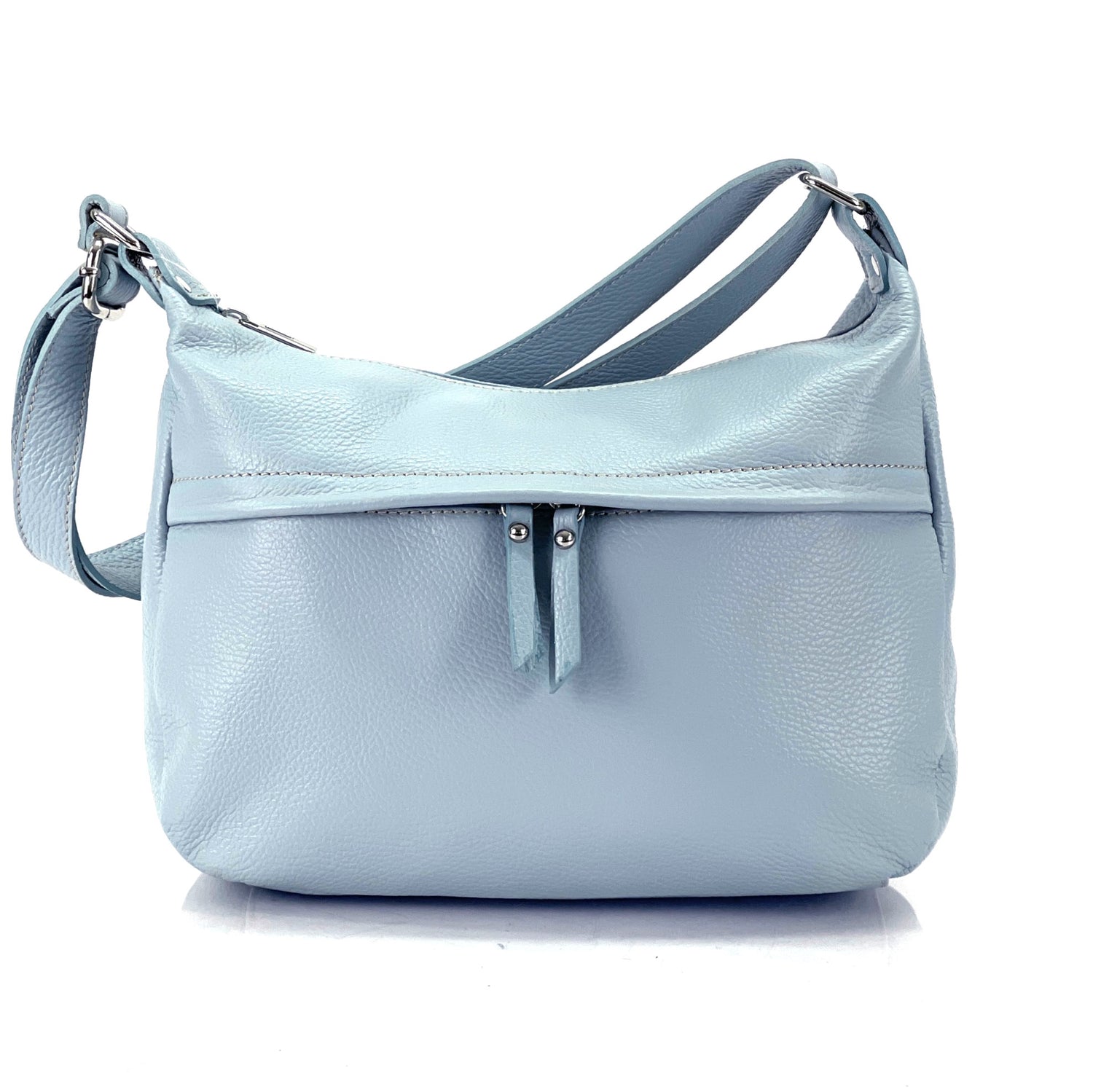 Delizia Leather Shoulder Bag - Made In Italy