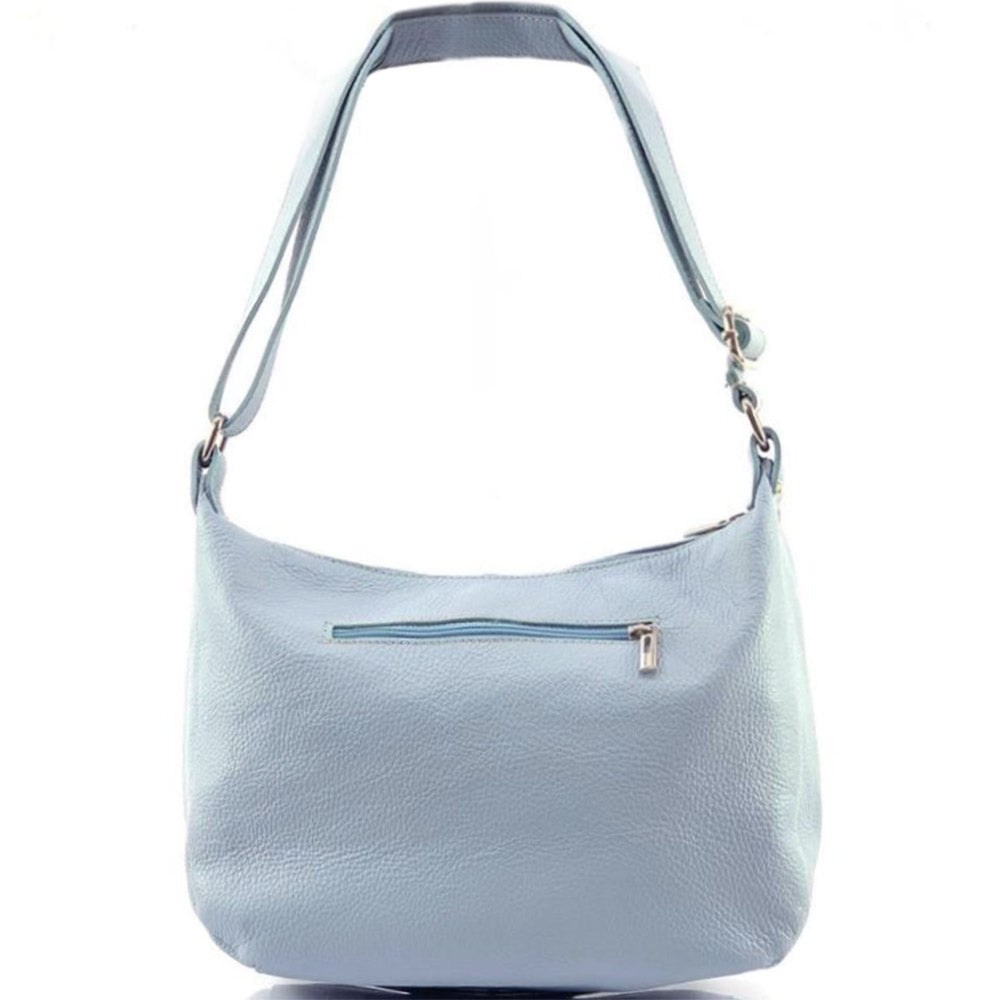 Delizia Leather Shoulder Bag - Made In Italy