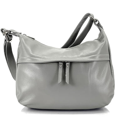 Delizia Leather Shoulder Bag - Made In Italy