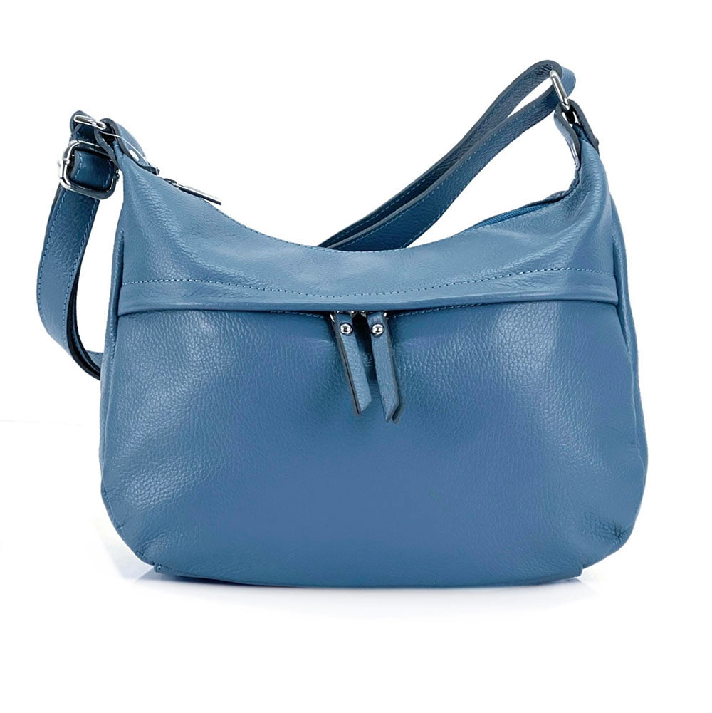 Delizia Leather Shoulder Bag - Made In Italy