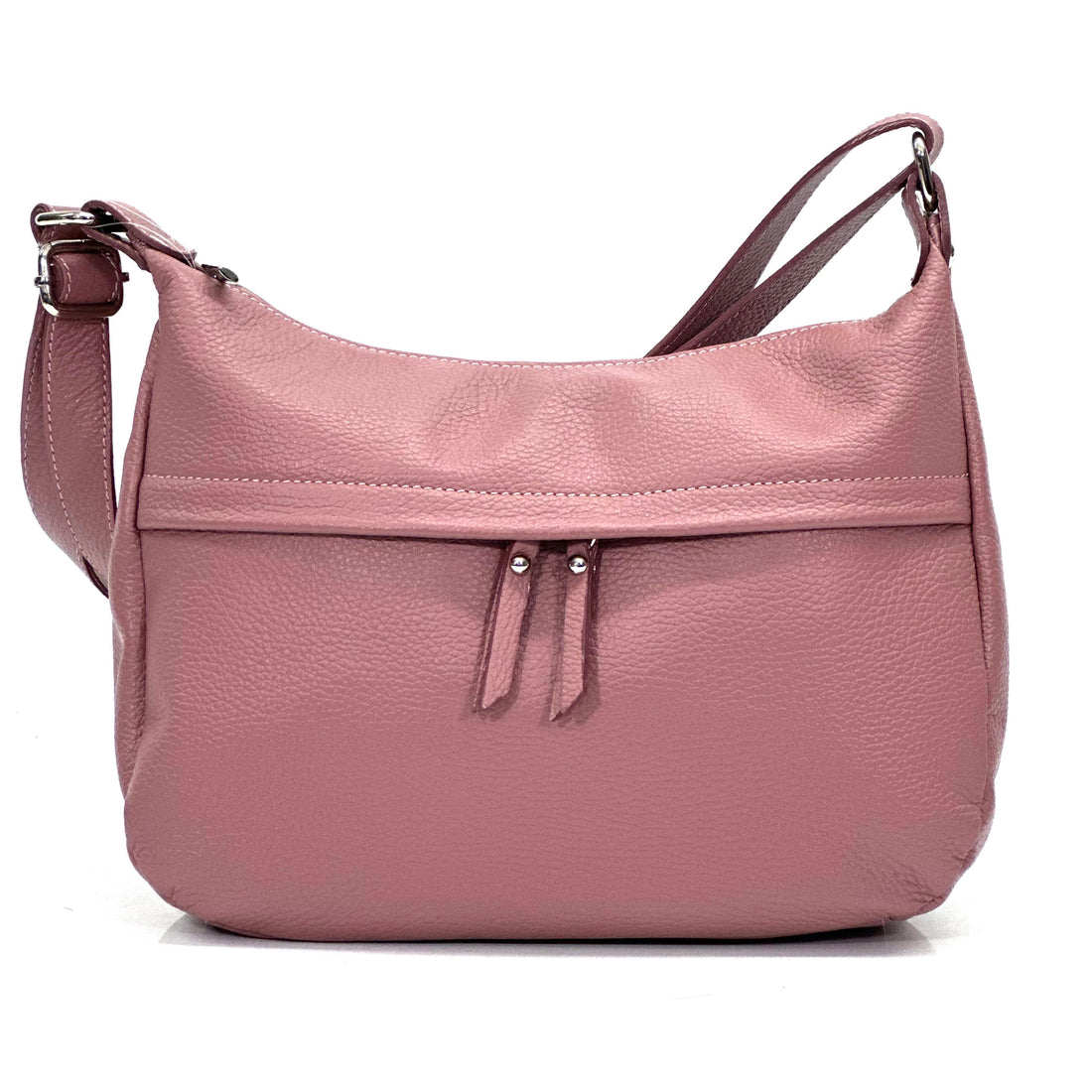 Delizia Leather Shoulder Bag - Made In Italy
