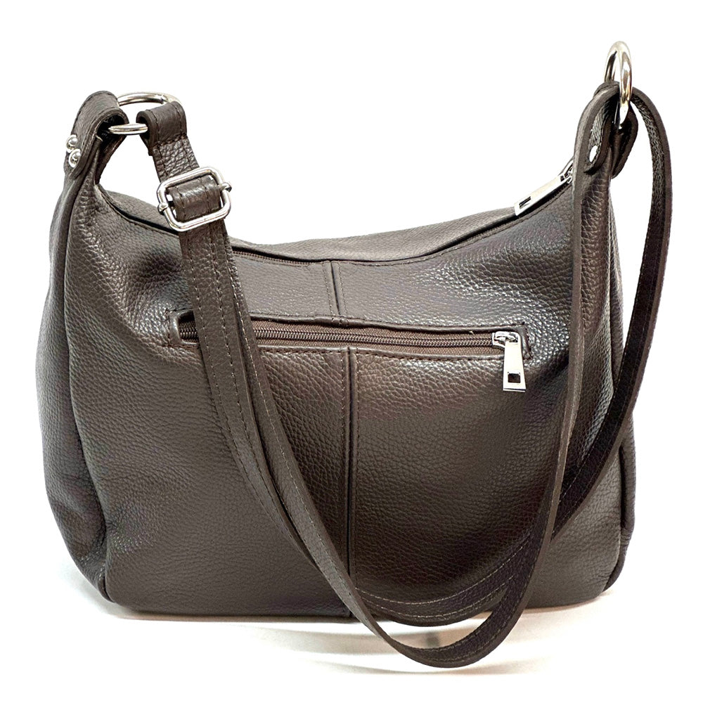 Delizia Leather Shoulder Bag - Made In Italy