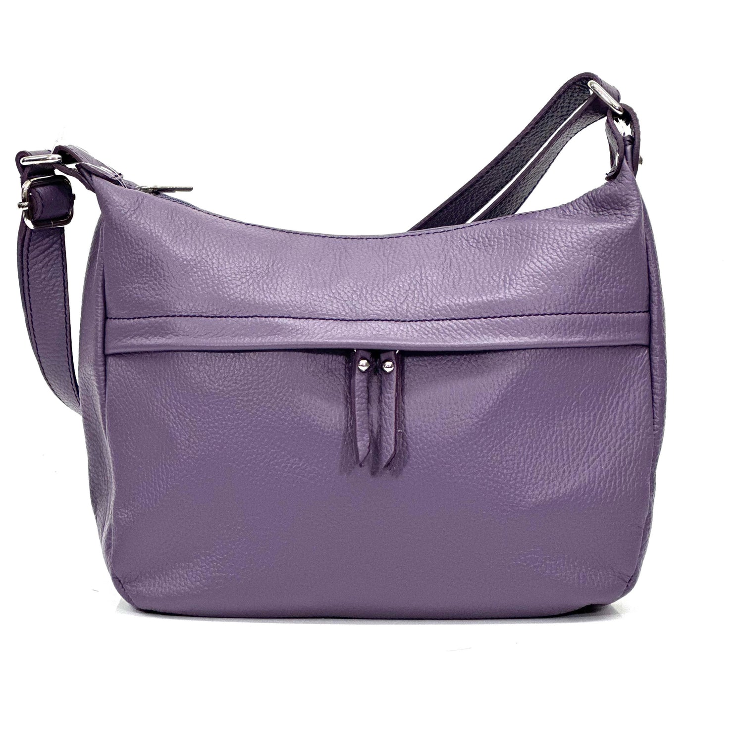 Delizia Leather Shoulder Bag - Made In Italy