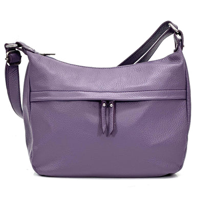 Delizia Leather Shoulder Bag - Made In Italy