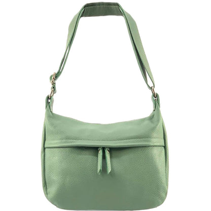 Delizia Leather Shoulder Bag - Made In Italy
