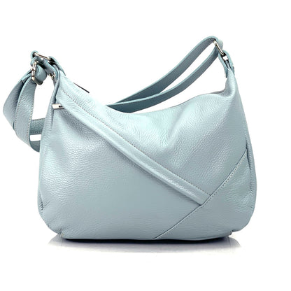Giada Leather Shoulder Bag - Made In Italy