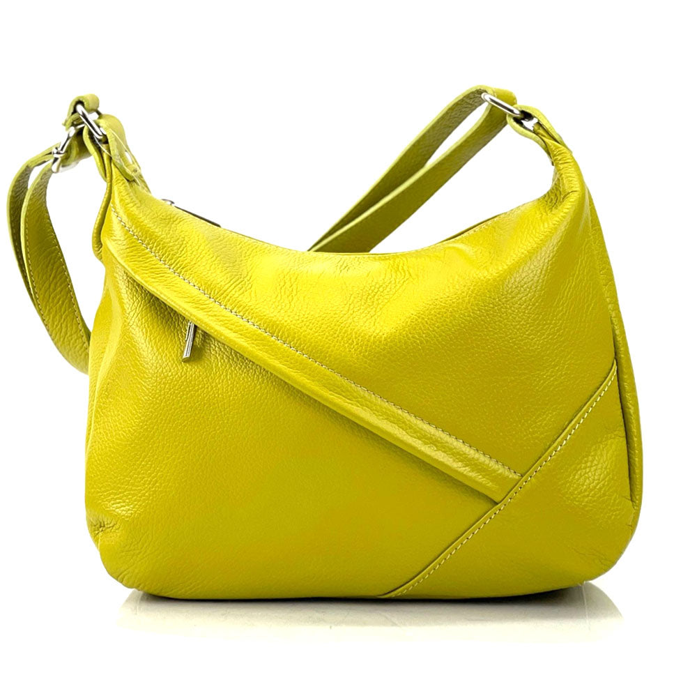 Giada Leather Shoulder Bag - Made In Italy