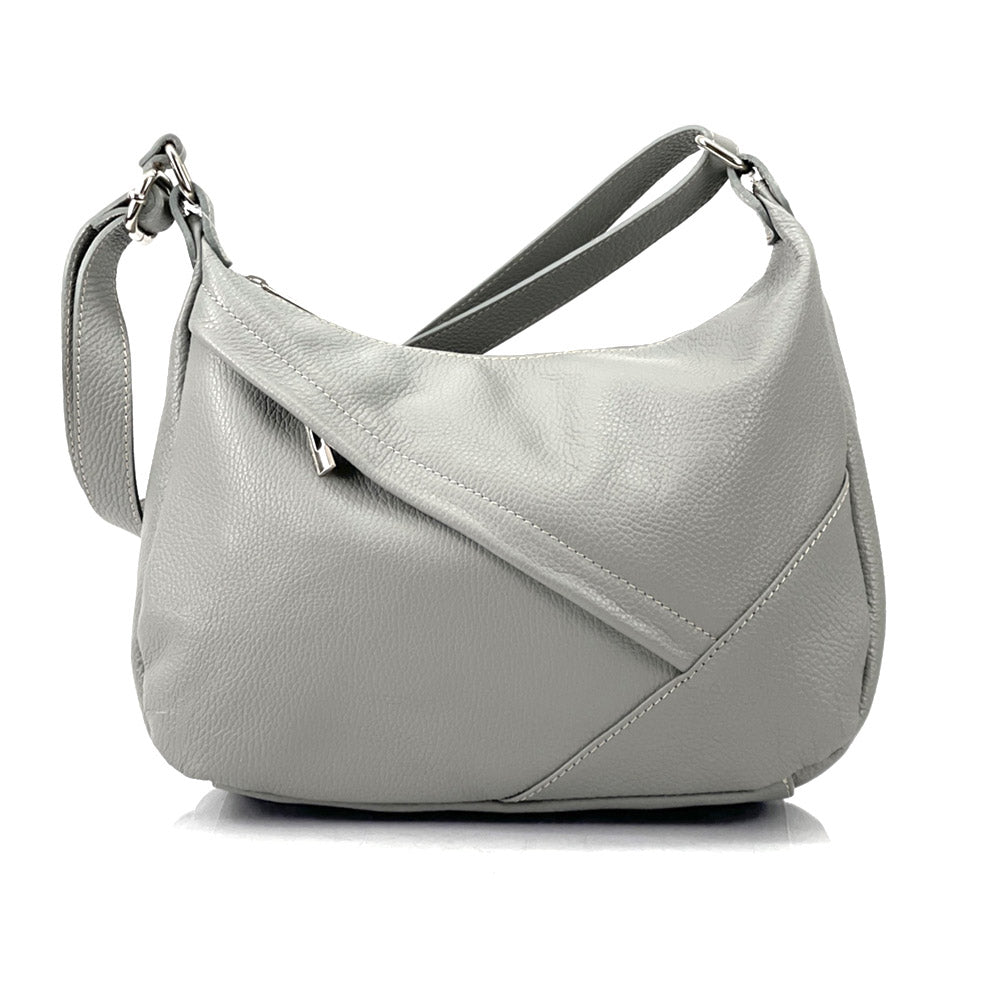 Giada Leather Shoulder Bag - Made In Italy