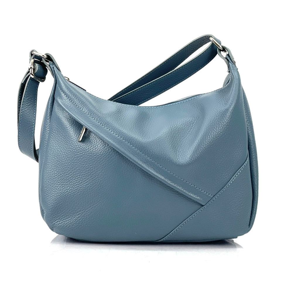 Giada Leather Shoulder Bag - Made In Italy