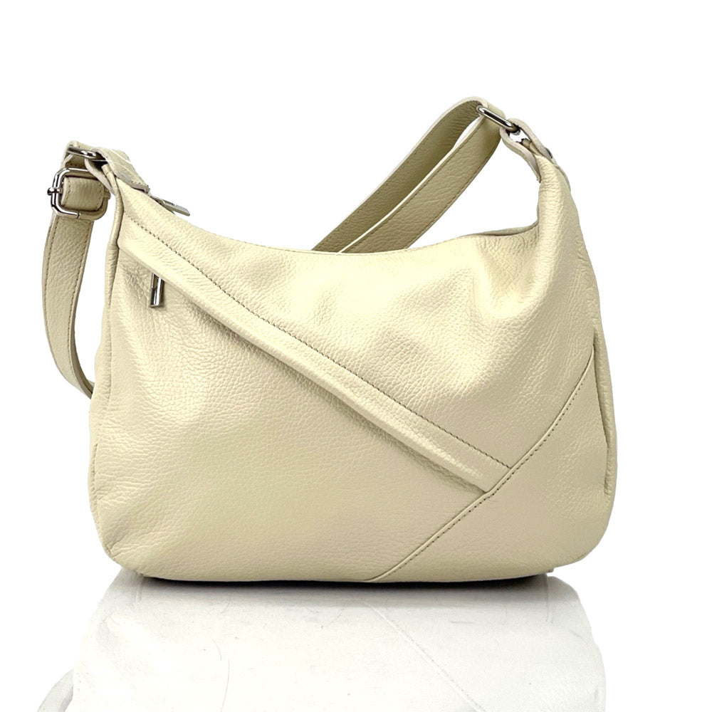 Giada Leather Shoulder Bag - Made In Italy