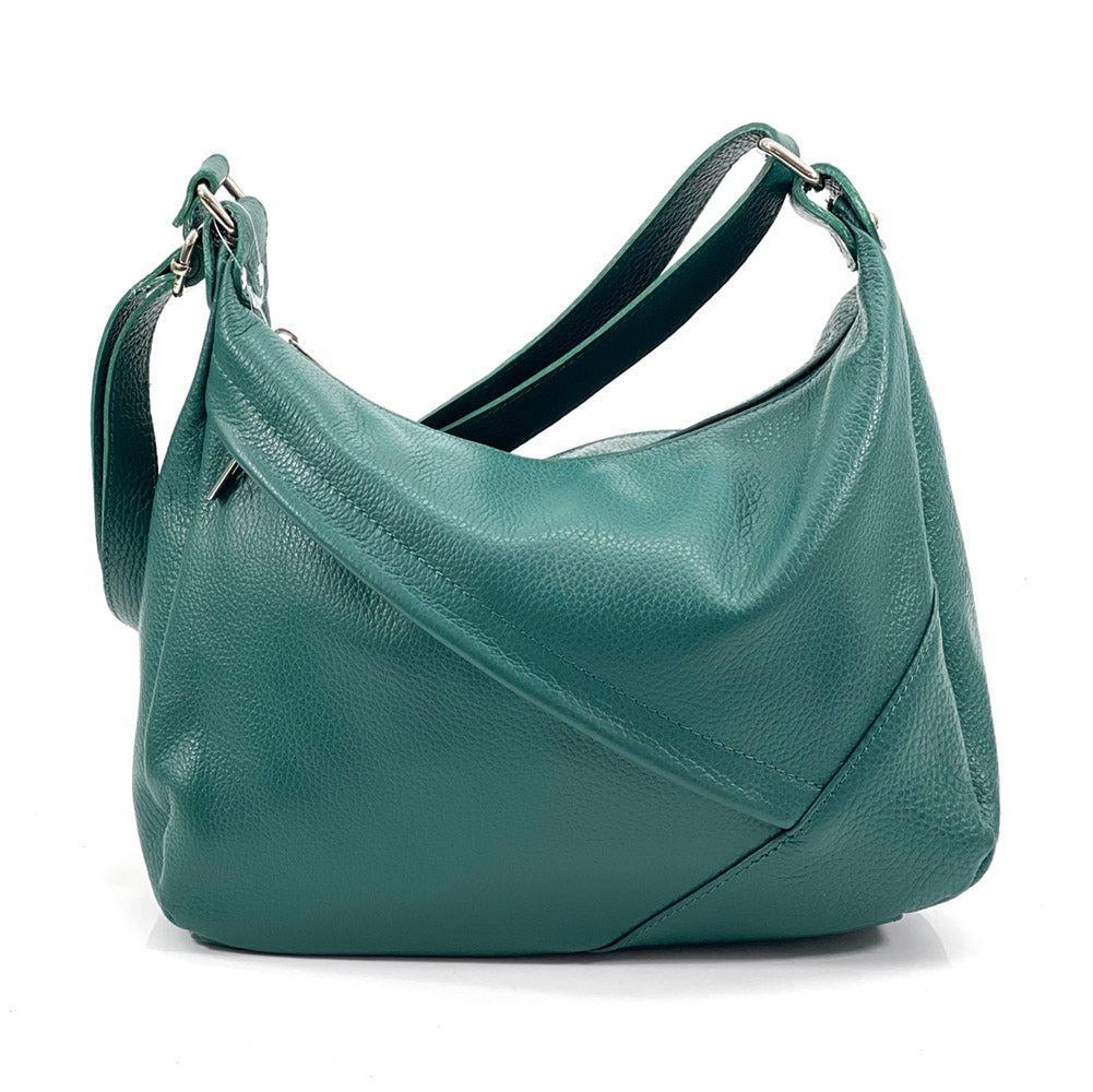 Giada Leather Shoulder Bag - Made In Italy