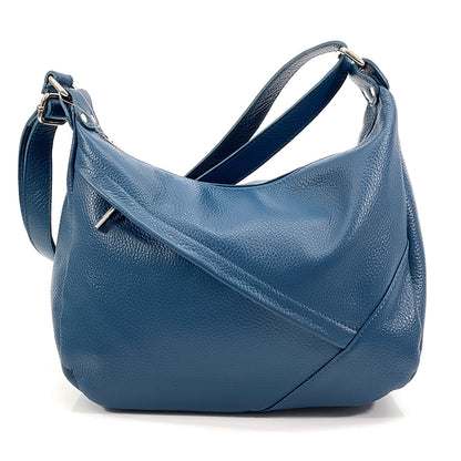 Giada Leather Shoulder Bag - Made In Italy