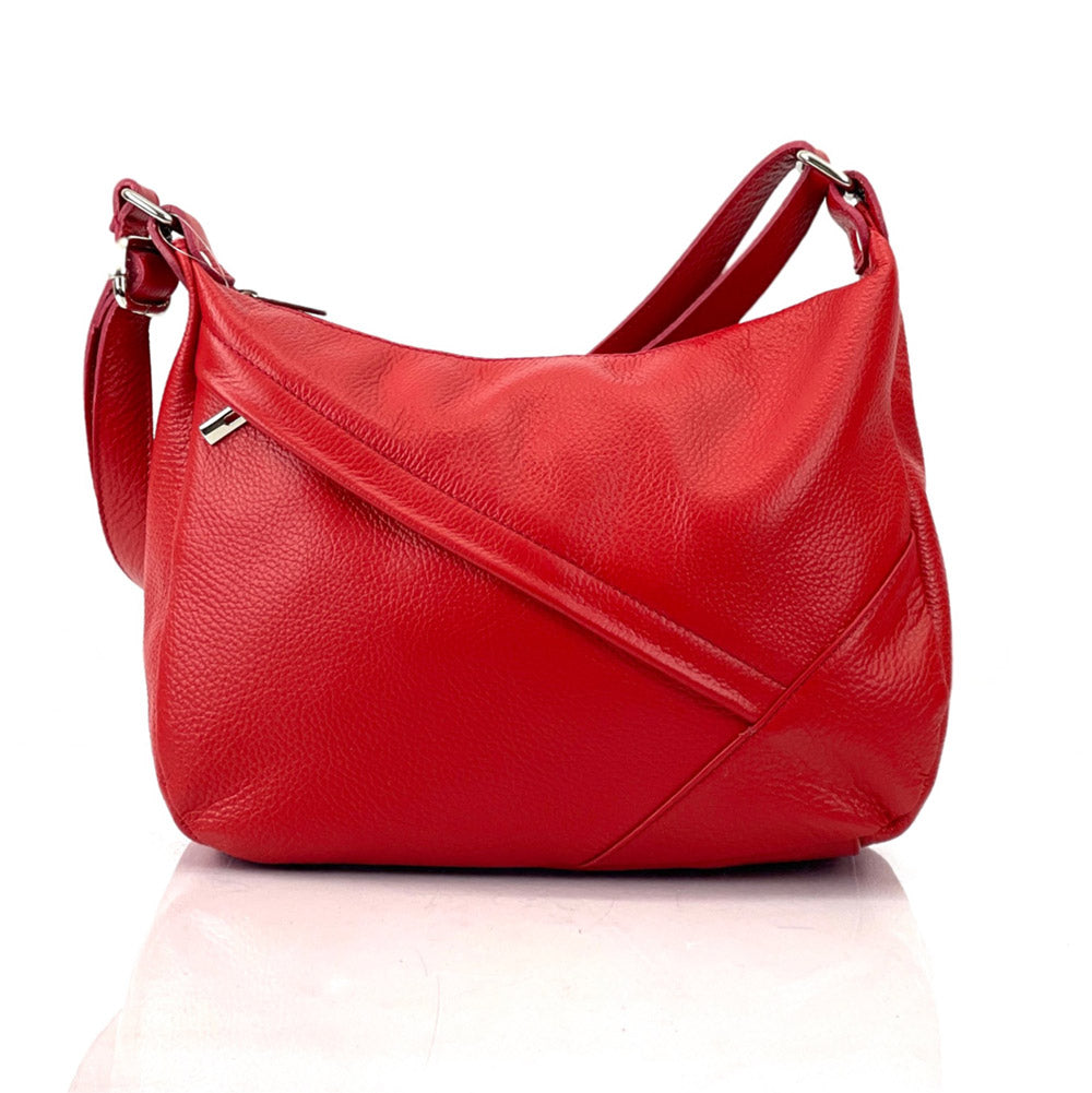 Giada Leather Shoulder Bag - Made In Italy