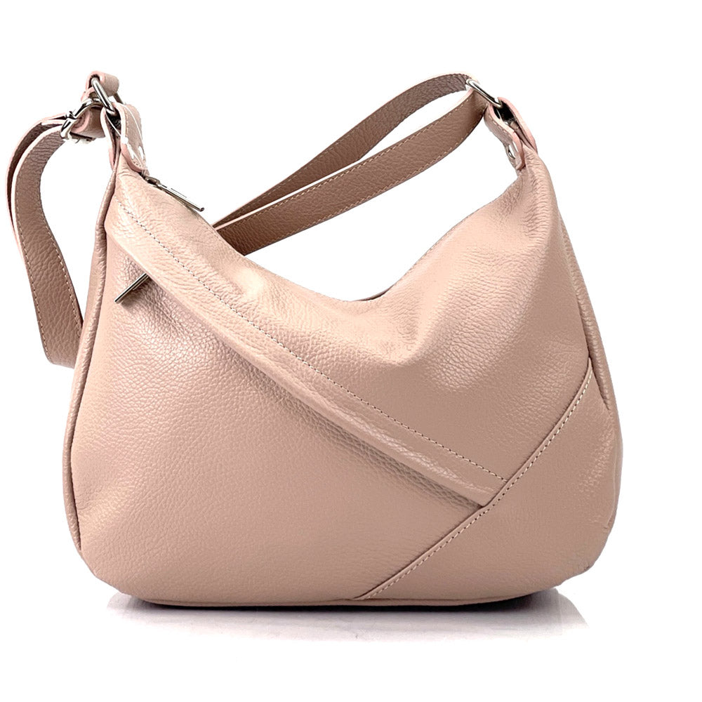 Giada Leather Shoulder Bag - Made In Italy