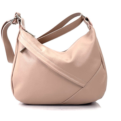 Giada Leather Shoulder Bag - Made In Italy
