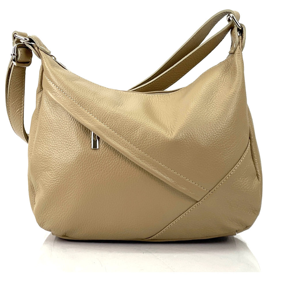 Giada Leather Shoulder Bag - Made In Italy