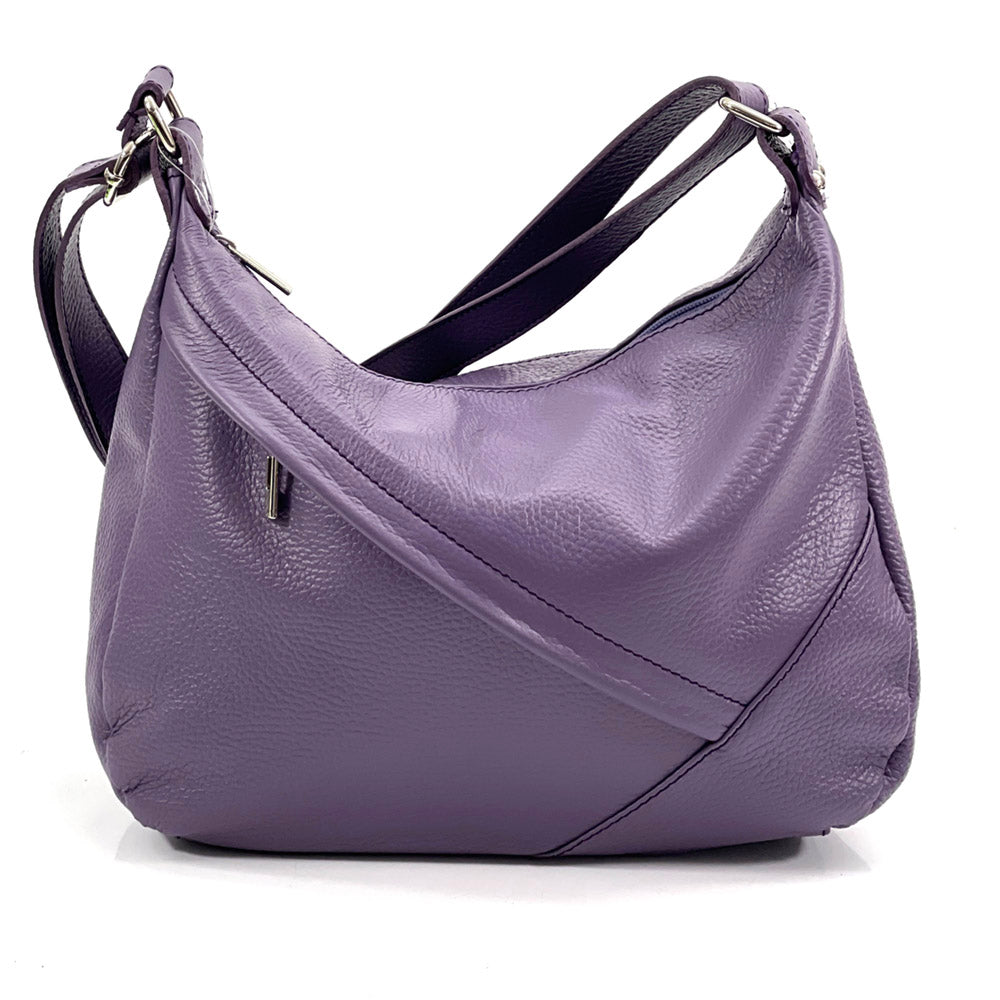 Giada Leather Shoulder Bag - Made In Italy