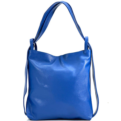 Greta GM convertible leather backpack