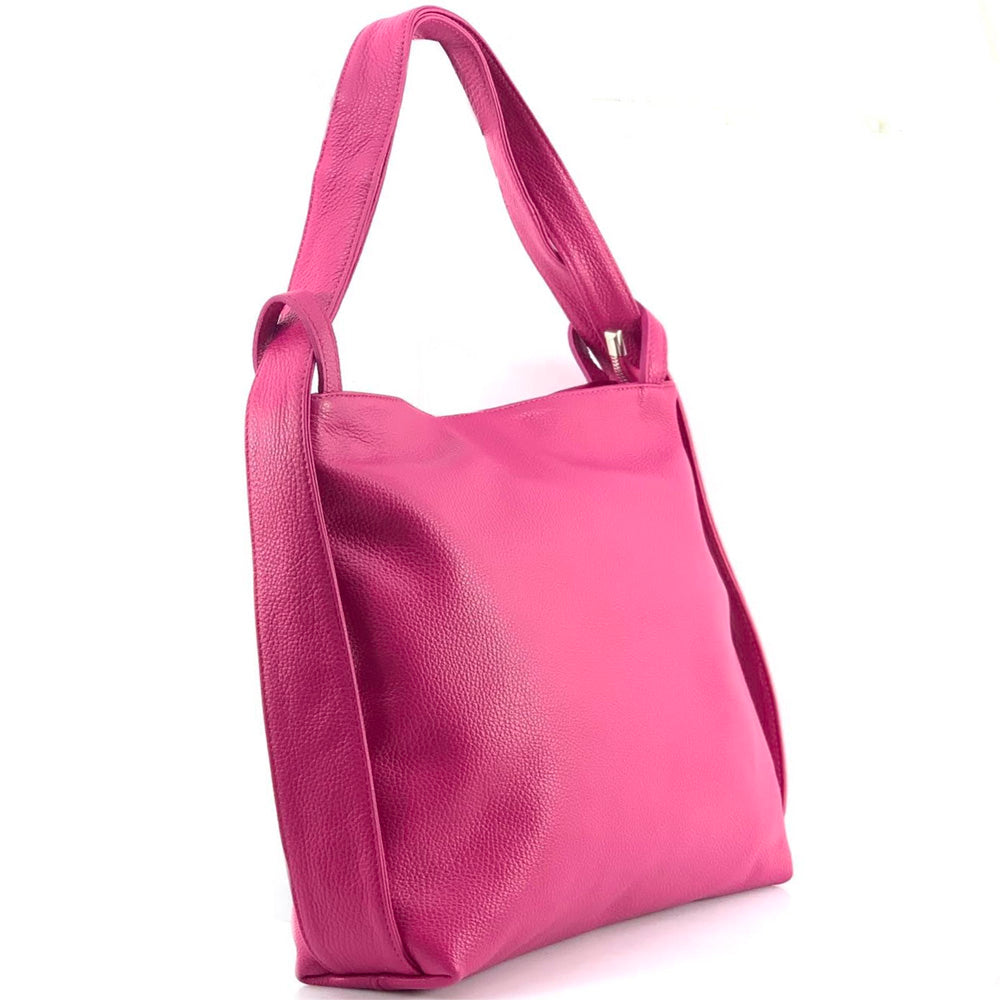Greta GM convertible leather backpack
