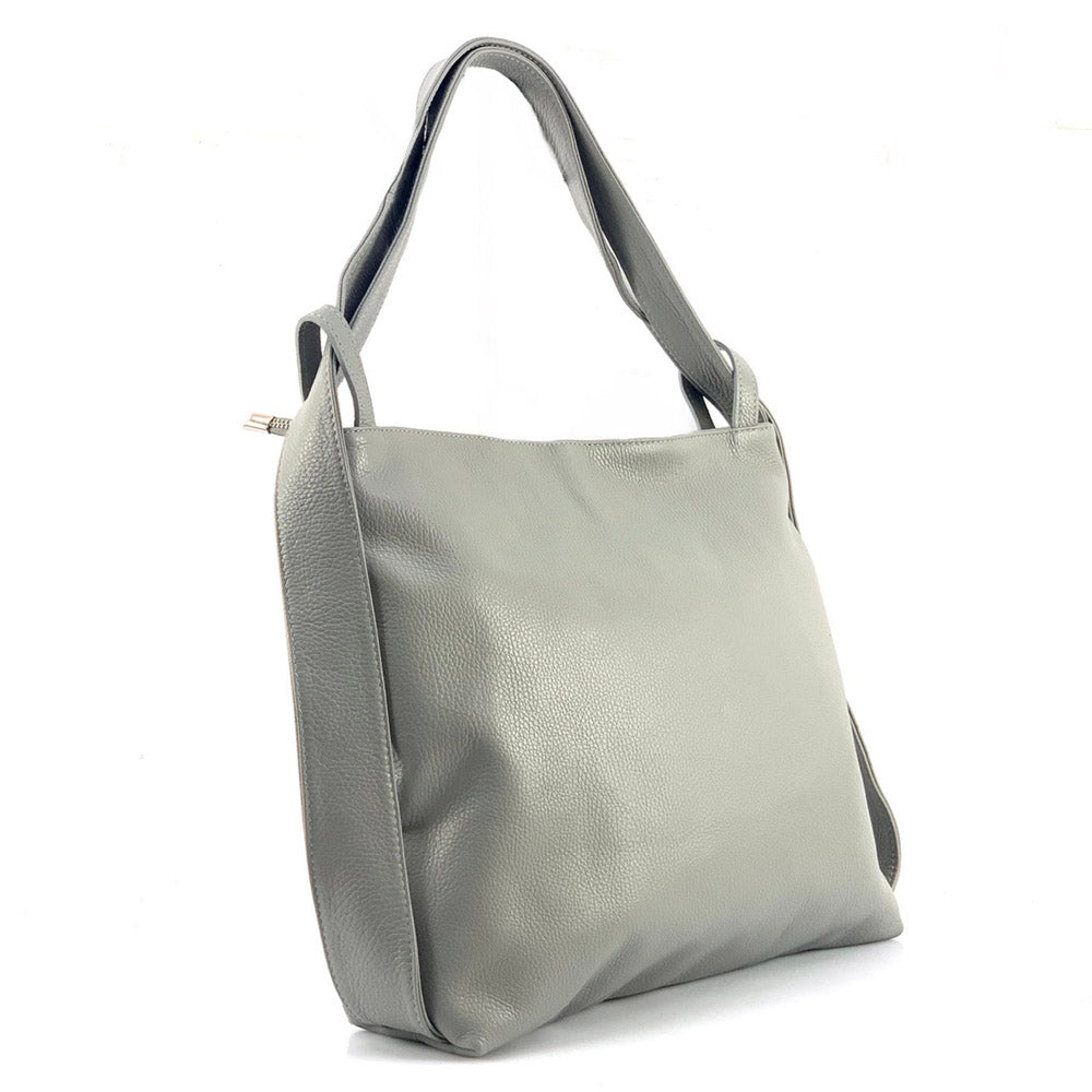 Greta GM convertible leather backpack