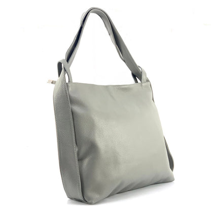 Greta GM convertible leather backpack