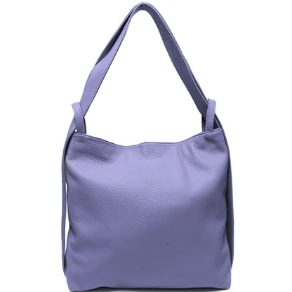 Greta GM convertible leather backpack