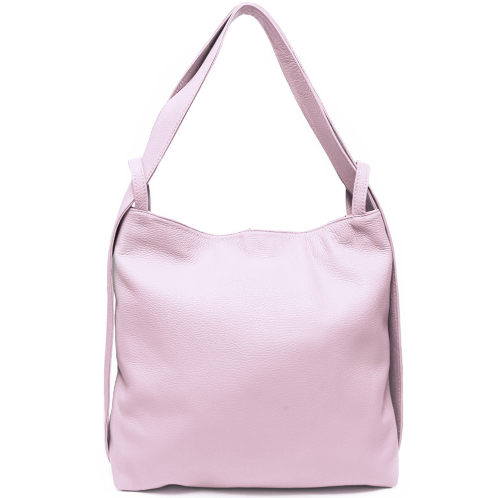 Greta GM convertible leather backpack