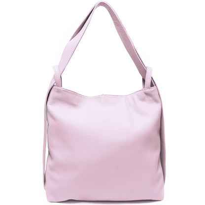 Greta GM convertible leather backpack