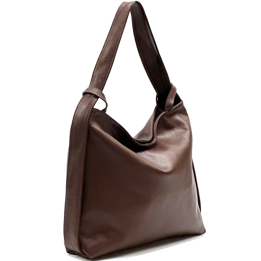 Greta GM convertible leather backpack