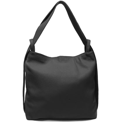 Greta GM convertible leather backpack