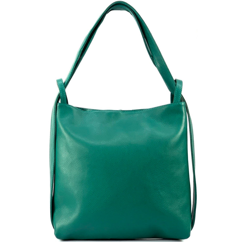 Greta GM convertible leather backpack