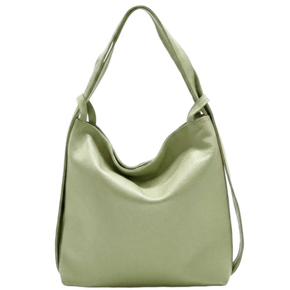Greta GM convertible leather backpack